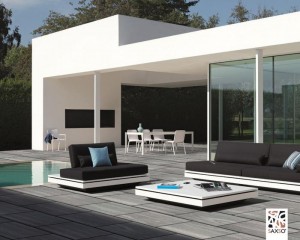 SXS Linea Electa-Atlantic Silver-fiammata e spazzolata